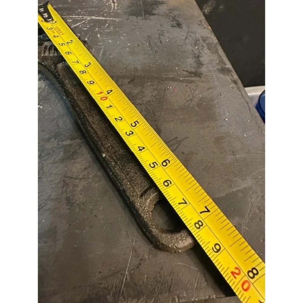 Vintage Style Cast Iron Wrench Bottle‎ Opener Industrial Mechanic Bar Tool 7.5